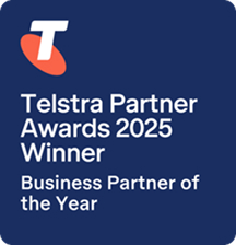Telstra Partner of the Year - Winner badge