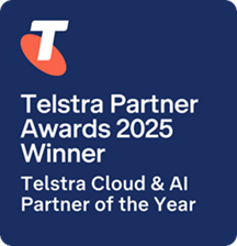 Telstra Partner of the Year - Winner badge