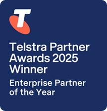 Telstra Partner of the Year - Winner badge