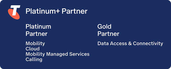 Telstra Partner of the Year - Winner badge